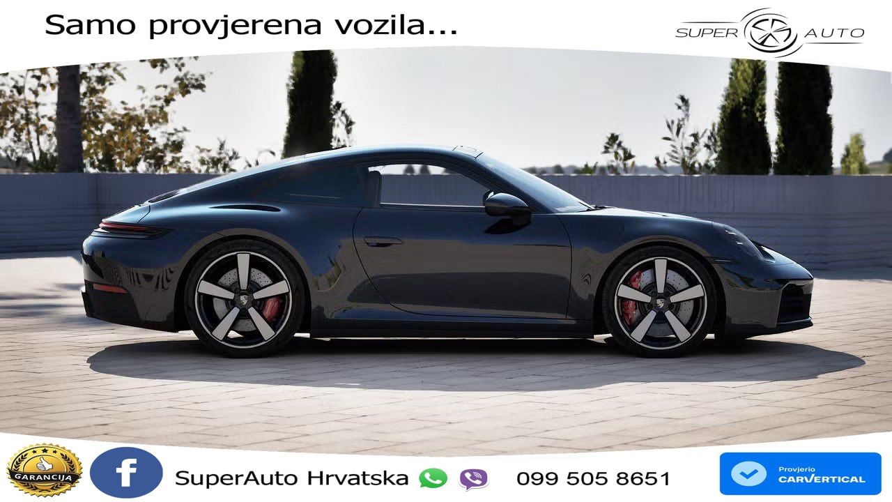 Porsche 911 Carrera GTS 3.0 (480 KS) PDK LED+GR SJED+ACC
