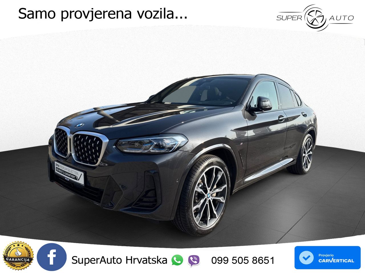 BMW X4 30d (286 KS) xDrive Steptronic M Sport LED+GR SJED+ACC