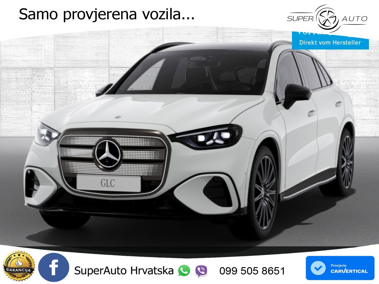 Mercedes GLC 400 94 kWh (489 KS) 4MATIC EQ Technology AMG LED+GR SJED+ACC