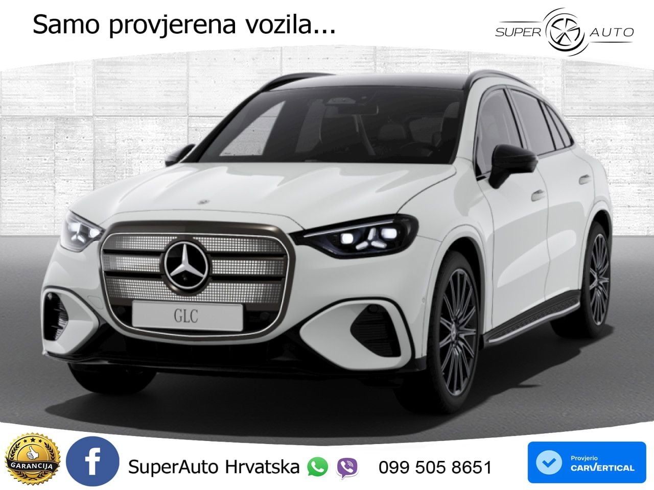 Mercedes GLC 400 94 kWh (489 KS) 4MATIC EQ Technology AMG LED+GR SJED+ACC