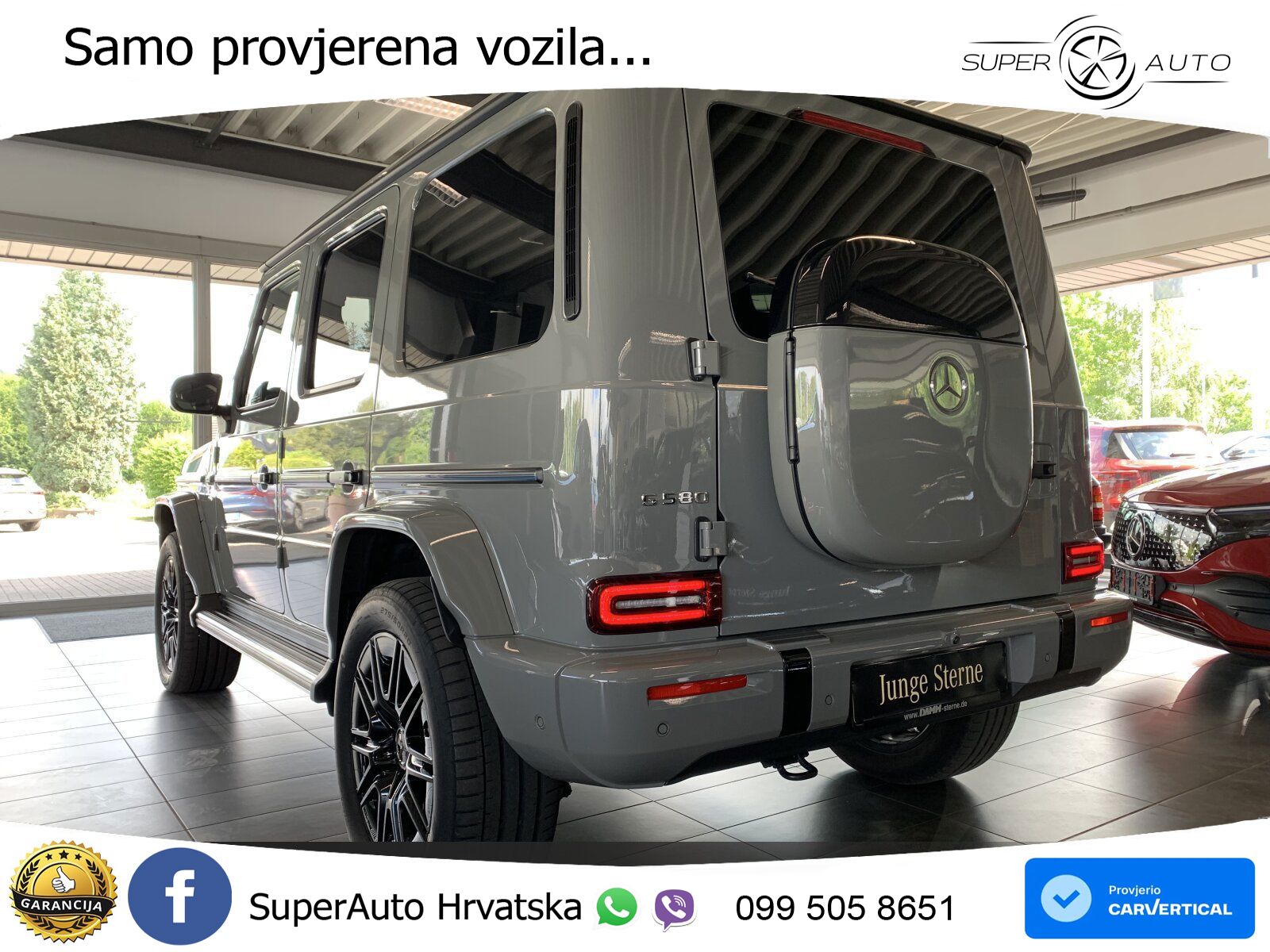 Mercedes G 580 EQ Long 116 kWh (587 KS) 4MATIC Edition One LED+GR SJED+ACC