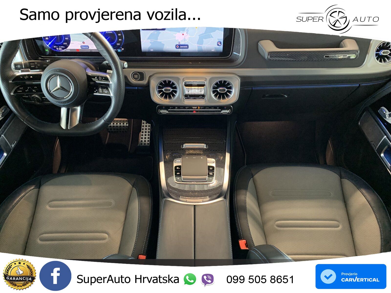 Mercedes G 580 EQ Long 116 kWh (587 KS) 4MATIC Edition One LED+GR SJED+ACC