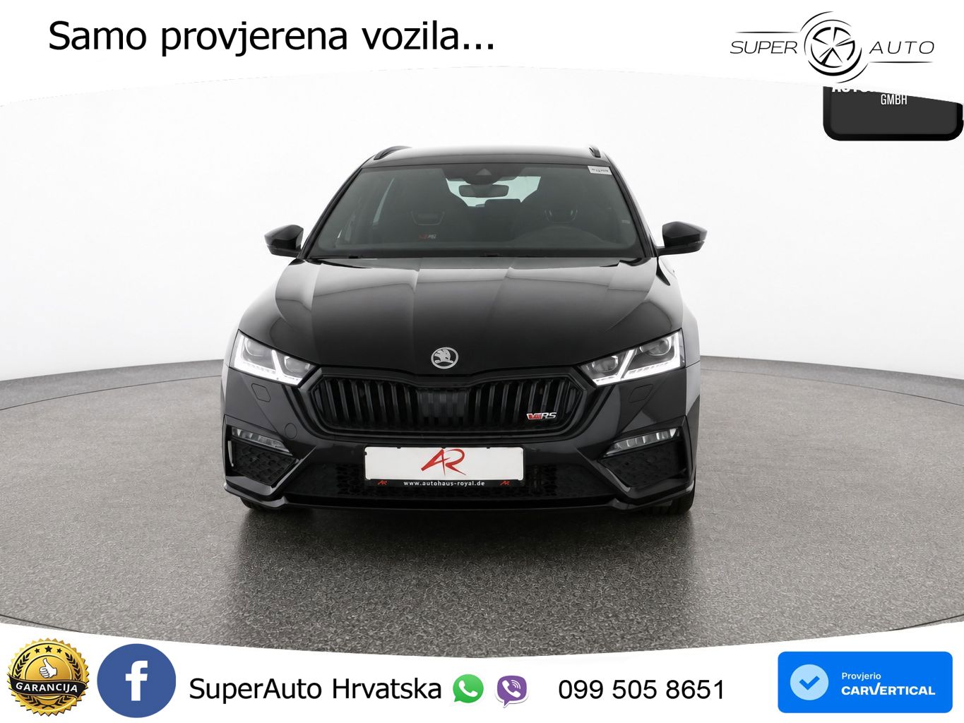 Škoda Octavia Combi RS 2.0 TDI (200 KS) DSG LED+GR SJED+ACC