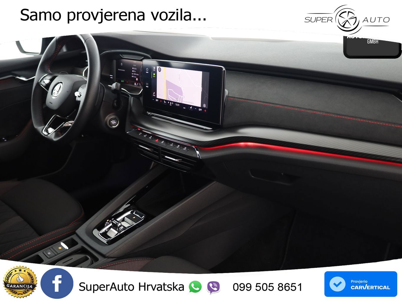 Škoda Octavia Combi RS 2.0 TDI (200 KS) DSG LED+GR SJED+ACC