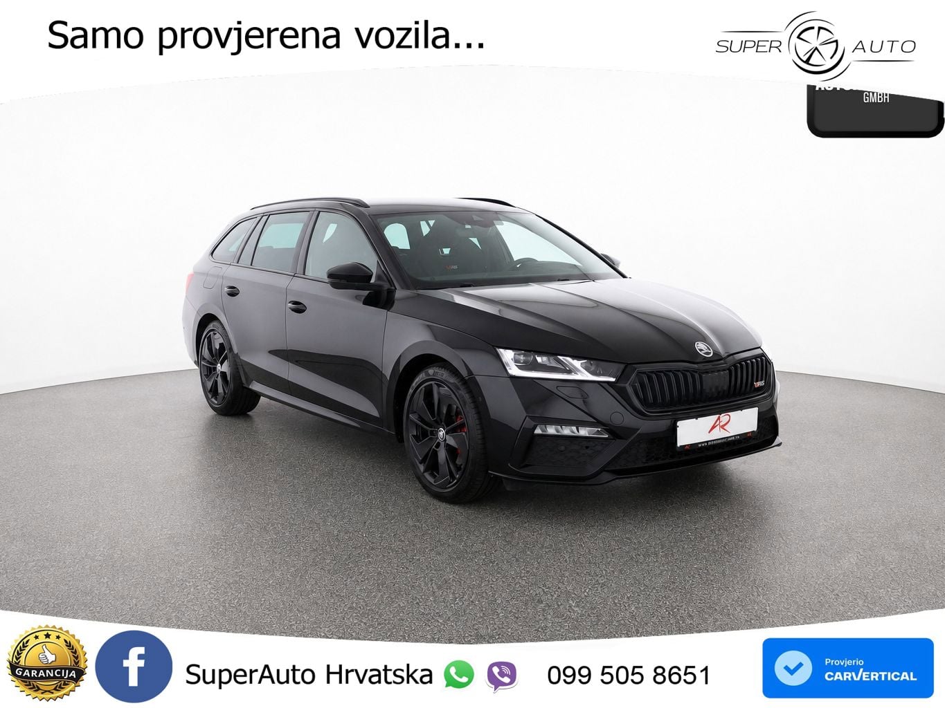 Škoda Octavia Combi RS 2.0 TDI (200 KS) DSG LED+GR SJED+ACC