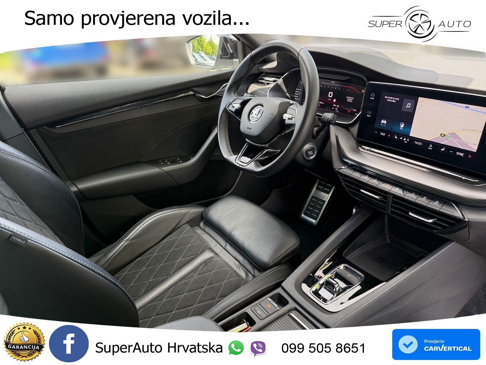 Škoda Octavia Combi RS 2.0 TSI (245 KS) DSG LED+GR SJED+ACC