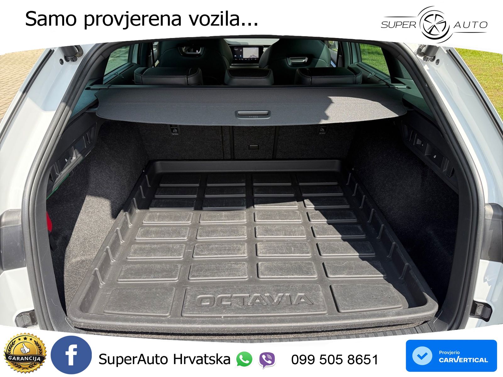 Škoda Octavia Combi RS 2.0 TSI (245 KS) DSG LED+GR SJED+ACC