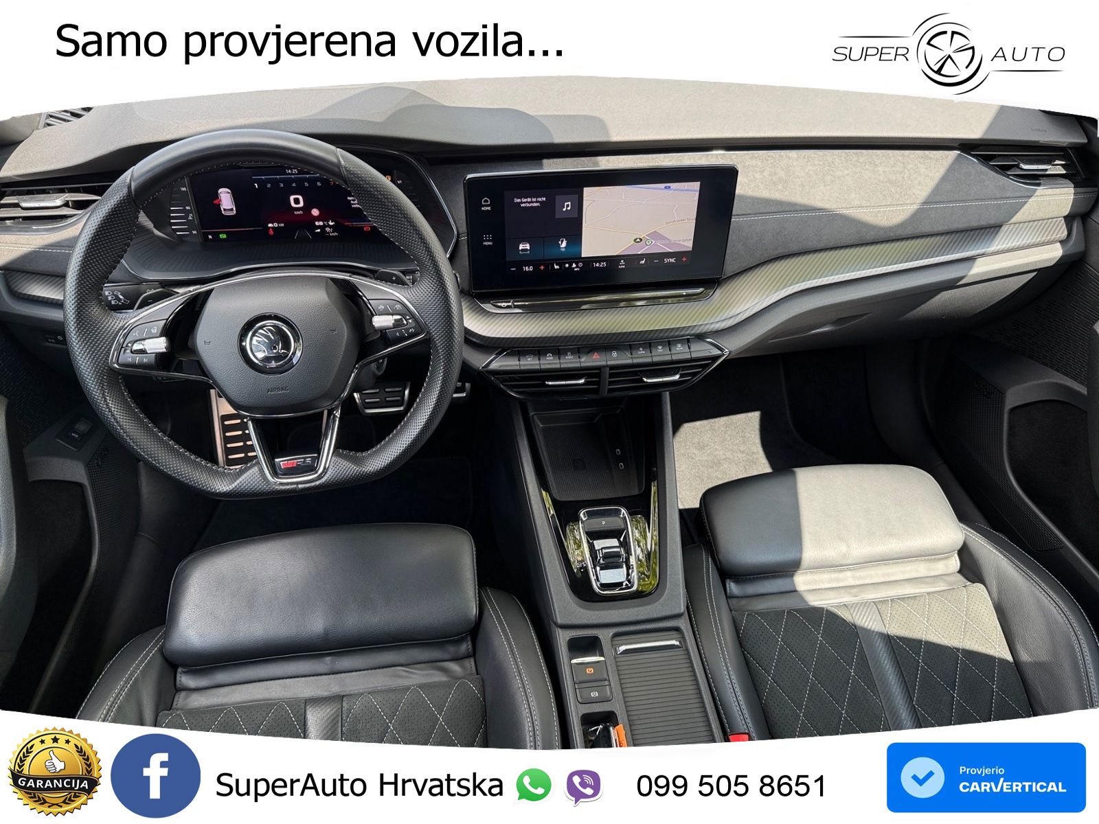 Škoda Octavia Combi RS 2.0 TSI (245 KS) DSG LED+GR SJED+ACC