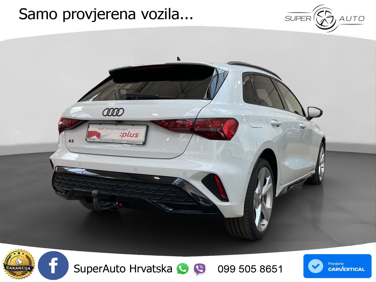 Audi A3 45 TFSIe (272 KS) S tronic S line MATRIX+GR SJED+KAM
