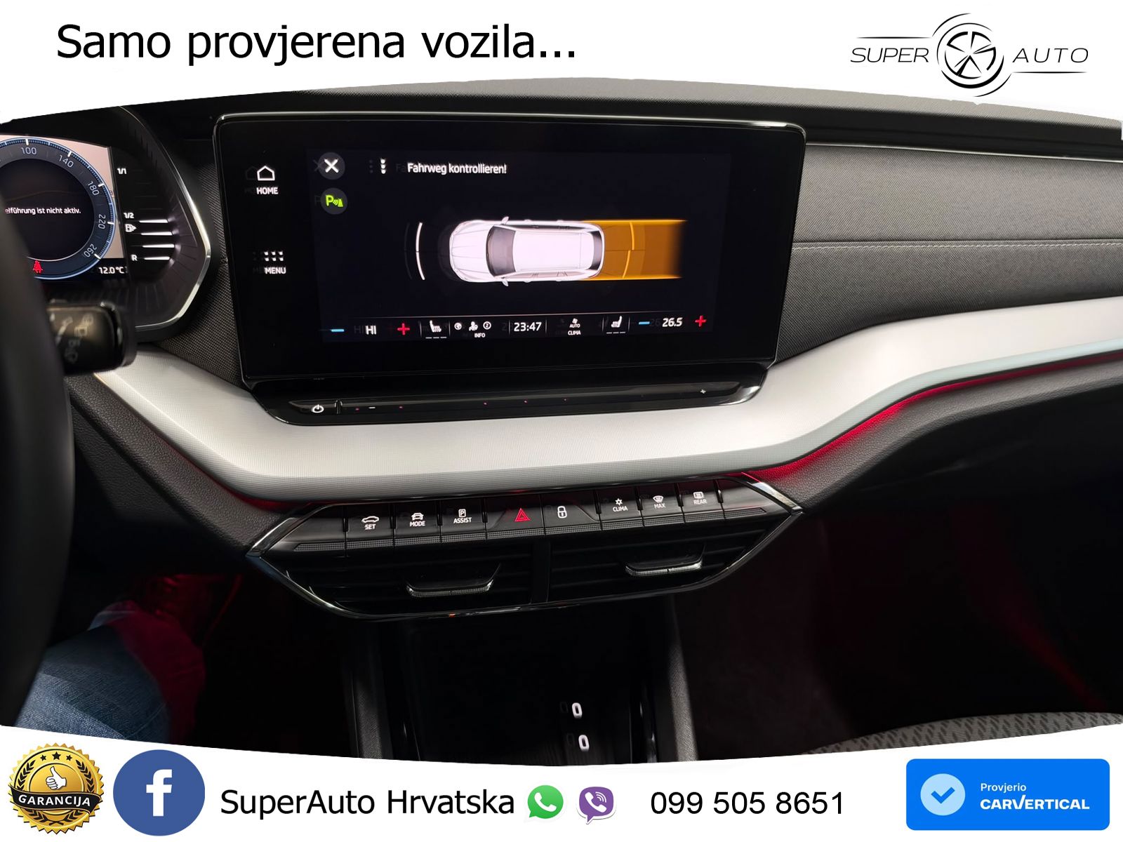 Škoda Octavia Combi 2.0 TDI (150 KS) 4x4 DSG LED+GR SJED+ACC