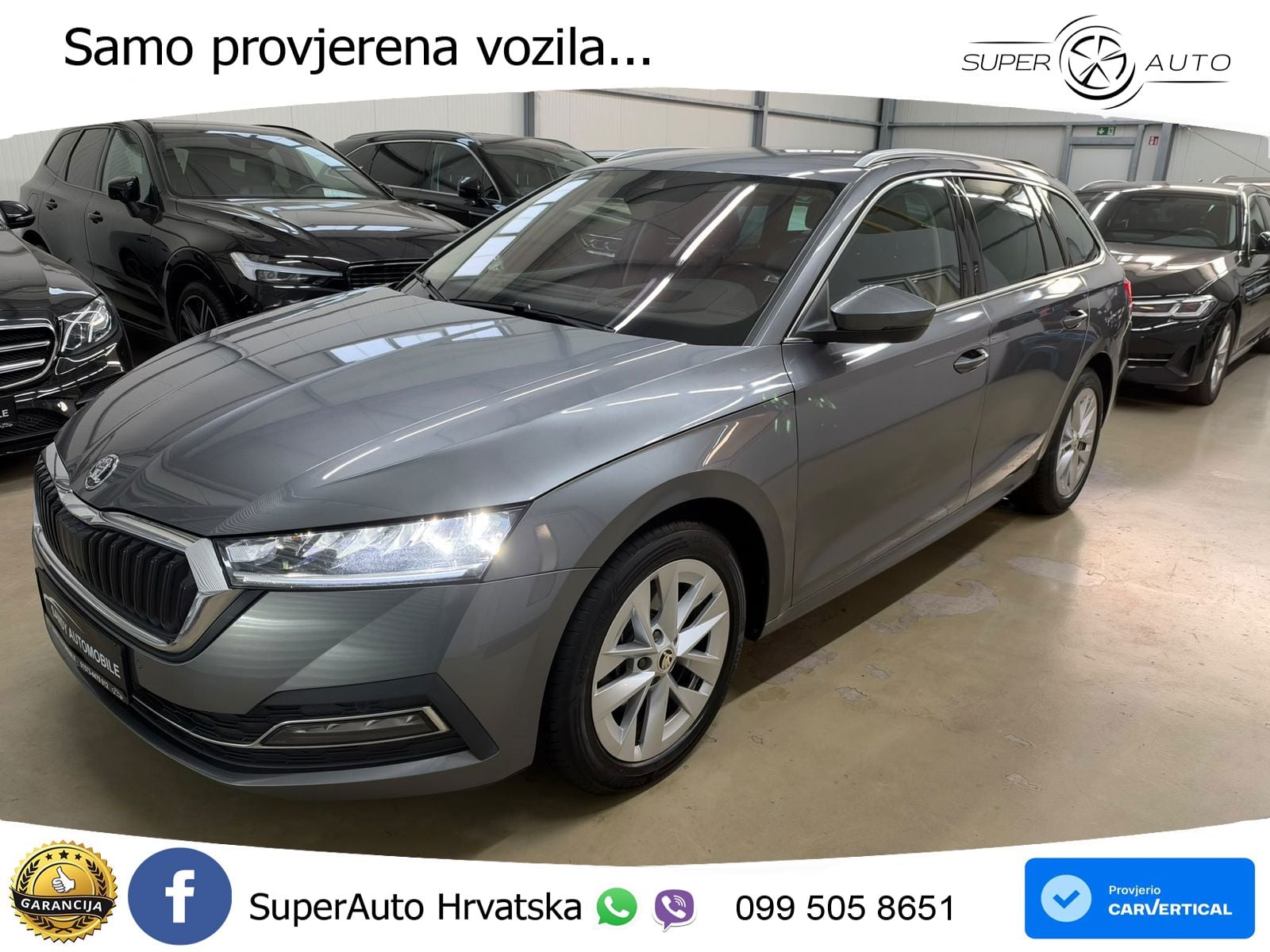 Škoda Octavia Combi 2.0 TDI (150 KS) 4x4 DSG LED+GR SJED+ACC