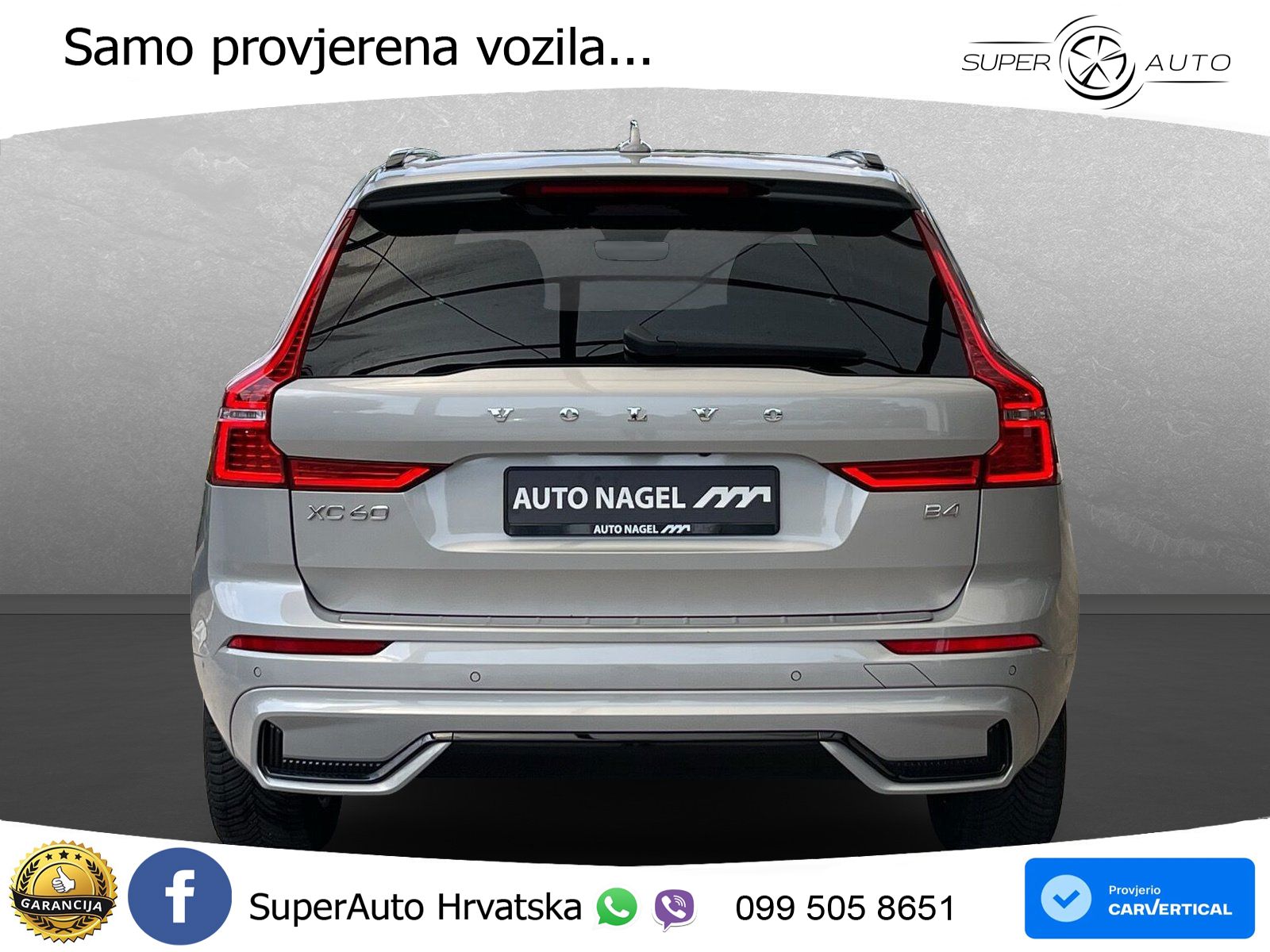 Volvo XC60 B4 Diesel FWD Geartronic LED+GR SJED+ACC