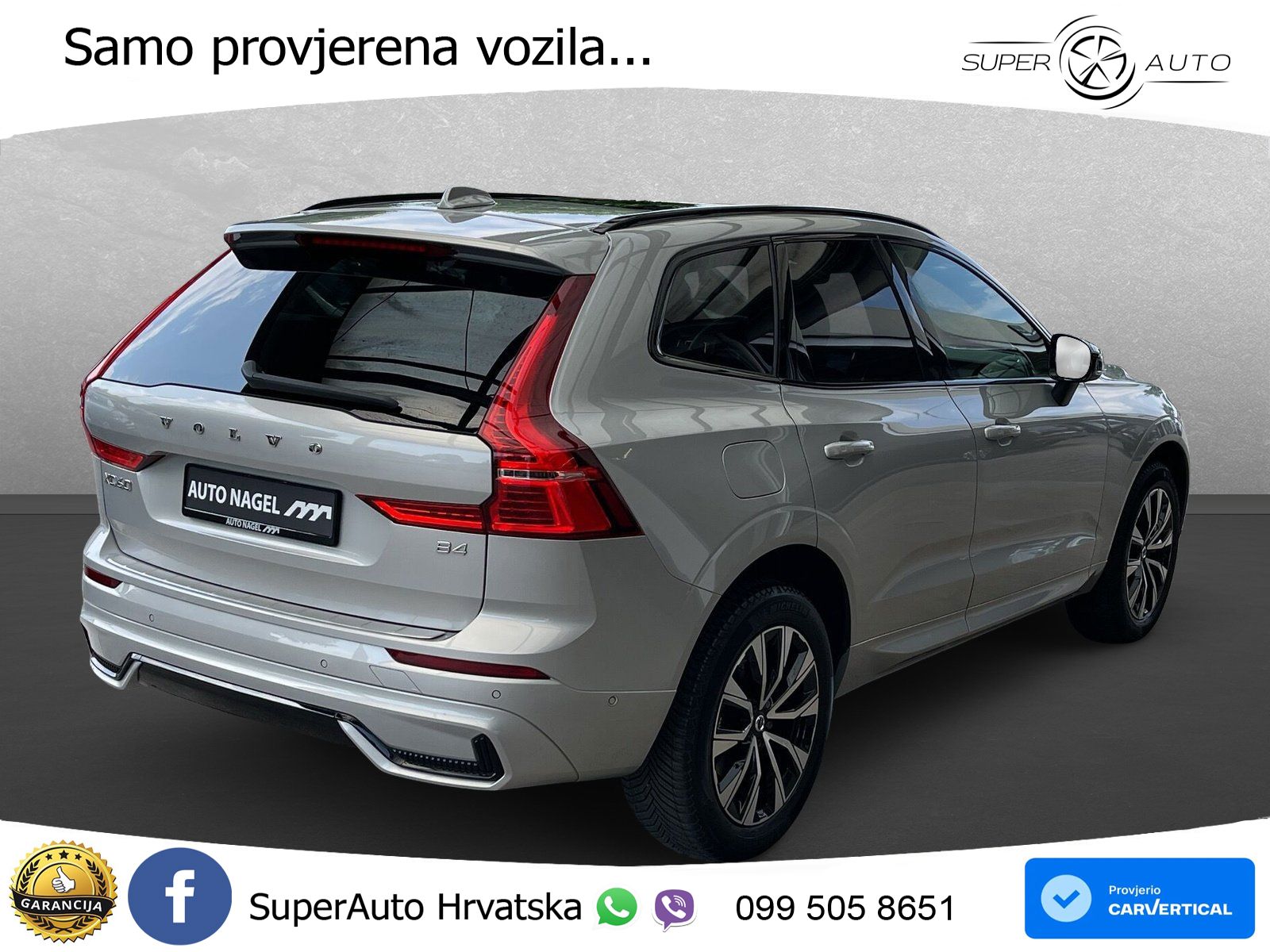 Volvo XC60 B4 Diesel FWD Geartronic LED+GR SJED+ACC