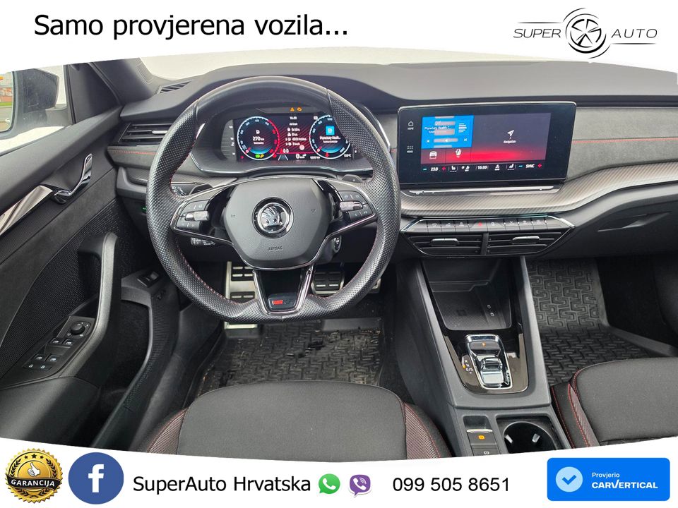 Škoda Octavia Combi RS 2.0 TDI (200 KS) DSG LED+GR SJED+ACC