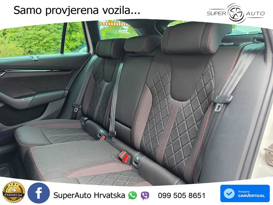 Škoda Octavia Combi RS 2.0 TDI (200 KS) DSG LED+GR SJED+ACC