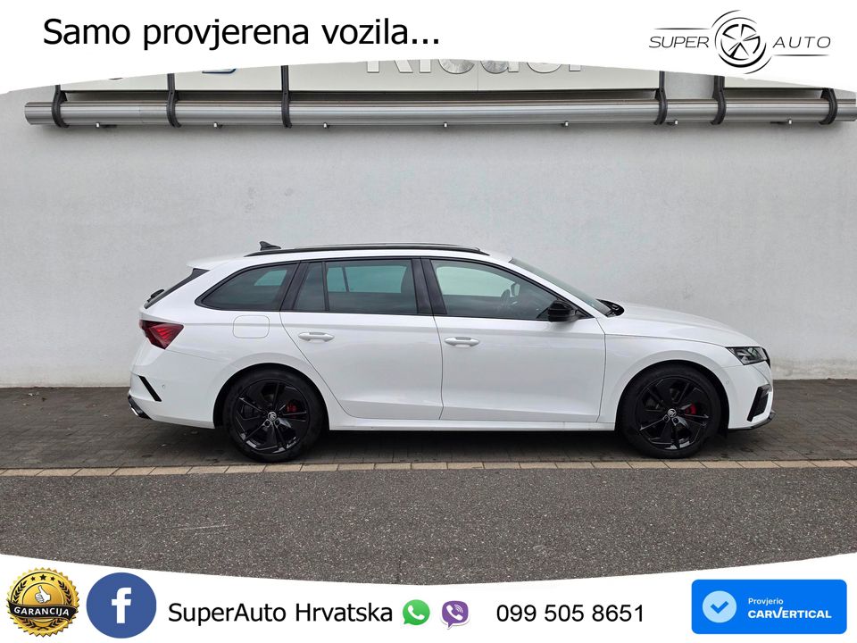 Škoda Octavia Combi RS 2.0 TDI (200 KS) DSG LED+GR SJED+ACC