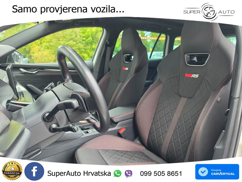 Škoda Octavia Combi RS 2.0 TDI (200 KS) DSG LED+GR SJED+ACC