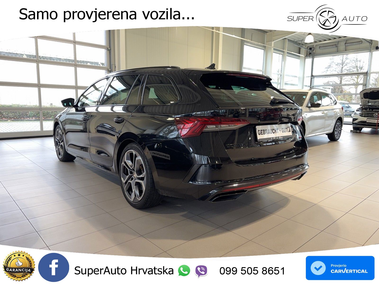 Škoda Octavia Combi RS 2.0 TSI (245 KS) DSG LED+GR SJED+ACC