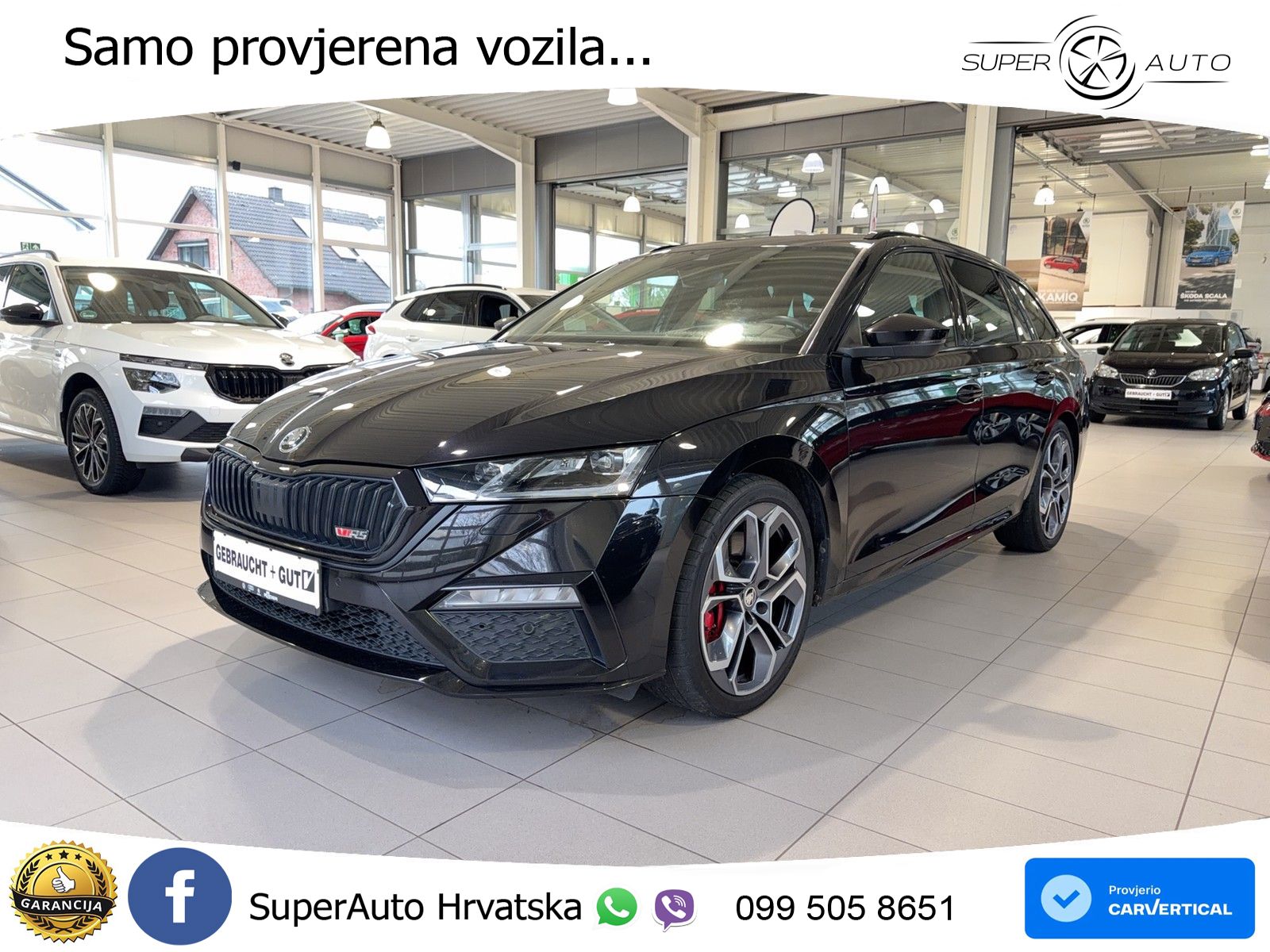 Škoda Octavia Combi RS 2.0 TSI (245 KS) DSG LED+GR SJED+ACC