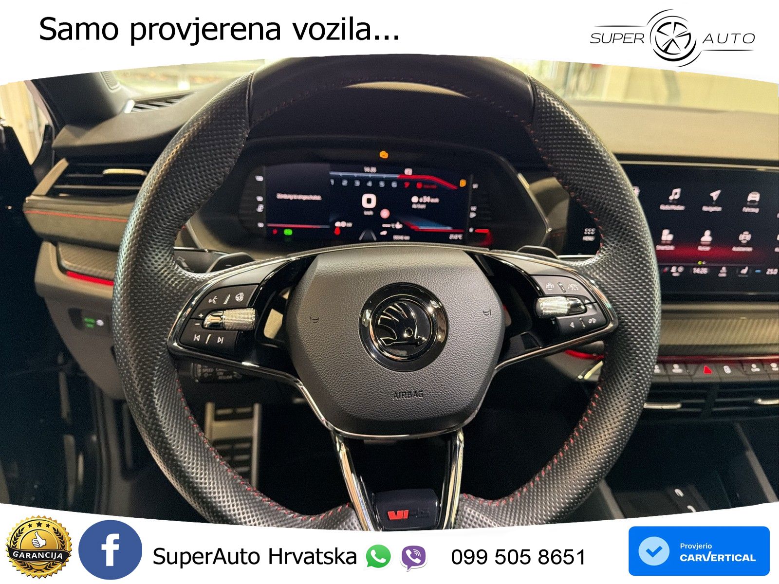 Škoda Octavia Combi RS 2.0 TSI (245 KS) DSG LED+GR SJED+ACC
