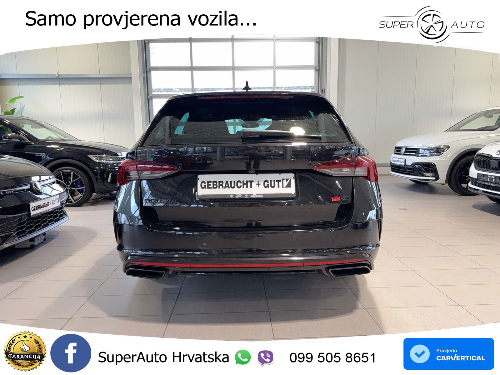 Škoda Octavia Combi RS 2.0 TSI (245 KS) DSG LED+GR SJED+ACC