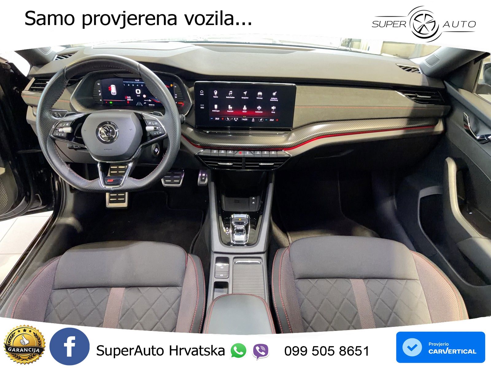 Škoda Octavia Combi RS 2.0 TSI (245 KS) DSG LED+GR SJED+ACC