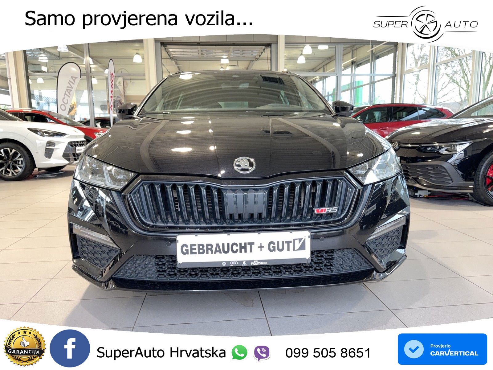 Škoda Octavia Combi RS 2.0 TSI (245 KS) DSG LED+GR SJED+ACC
