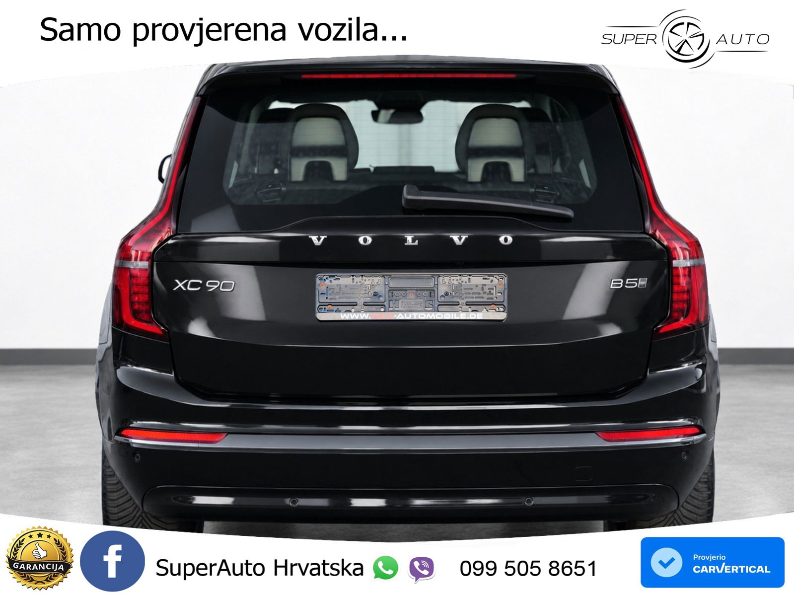 Volvo XC90 2.0 B5 AWD Automatic MATRIX+GR SJED+KAM