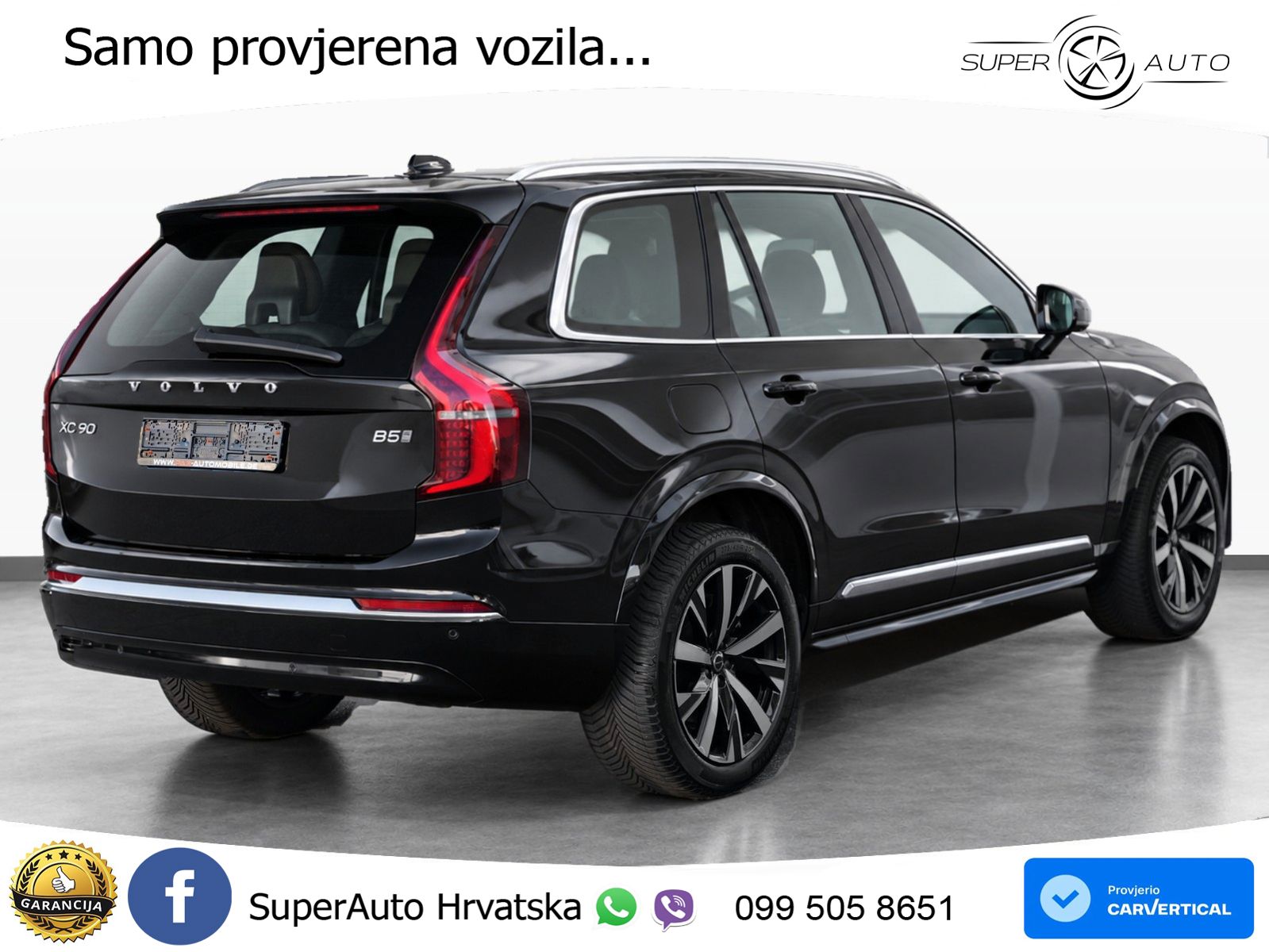 Volvo XC90 2.0 B5 AWD Automatic MATRIX+GR SJED+KAM