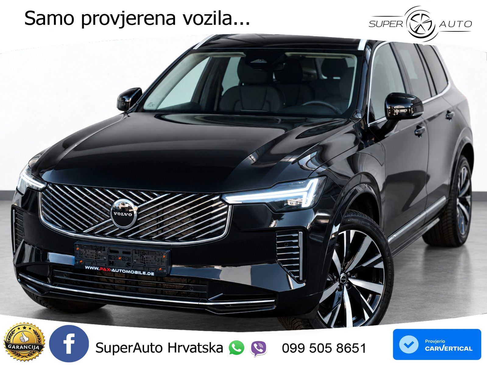 Volvo XC90 2.0 B5 AWD Automatic MATRIX+GR SJED+KAM