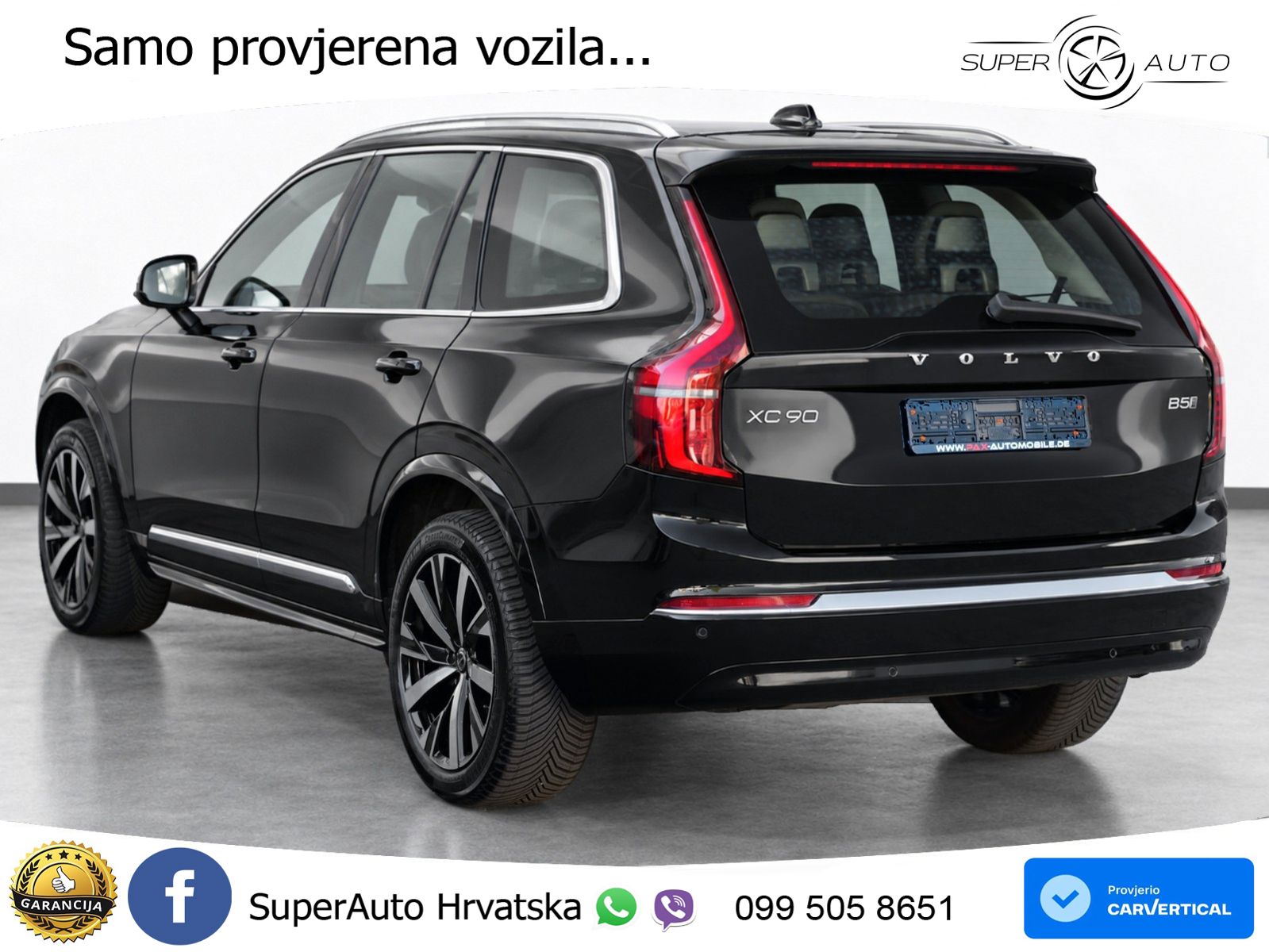 Volvo XC90 2.0 B5 AWD Automatic MATRIX+GR SJED+KAM