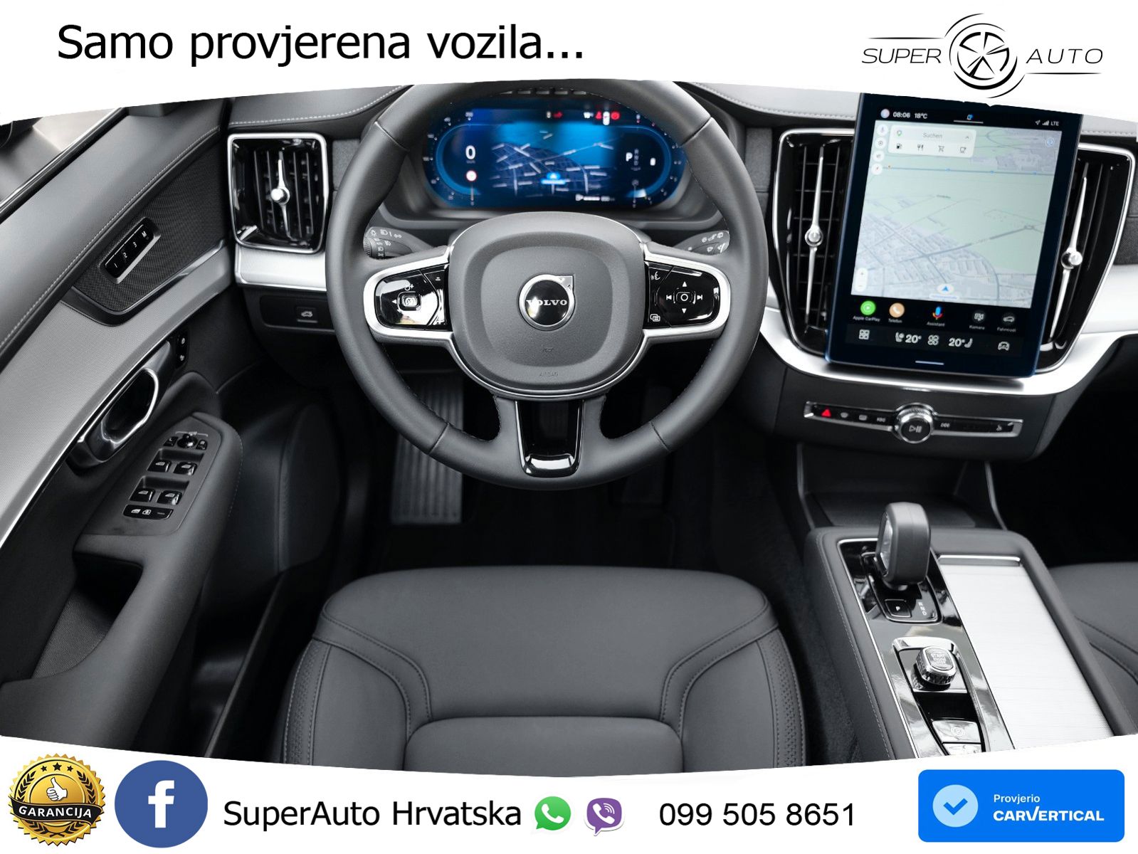 Volvo XC90 2.0 B5 AWD Automatic MATRIX+GR SJED+KAM