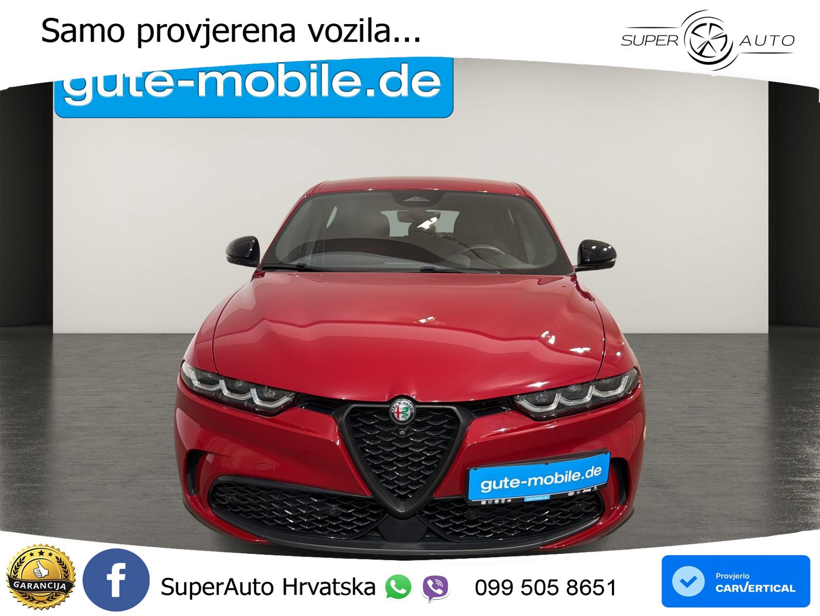 Alfa Romeo Tonale 1.5 VGT (160 KS) 48V-Hybrid TCT LED+GR SJED+ACC