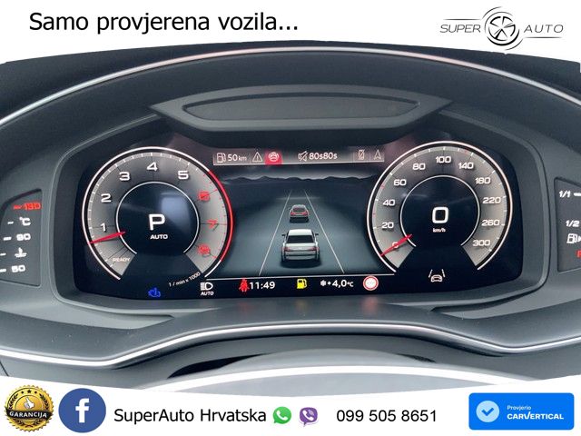 Audi A6 55 TFSI V6 (340 KS) quattro ultra S tronic S line MATRIX+GR SJED+KAM