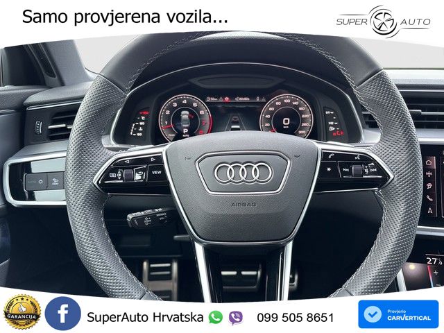Audi A6 55 TFSI V6 (340 KS) quattro ultra S tronic S line MATRIX+GR SJED+KAM