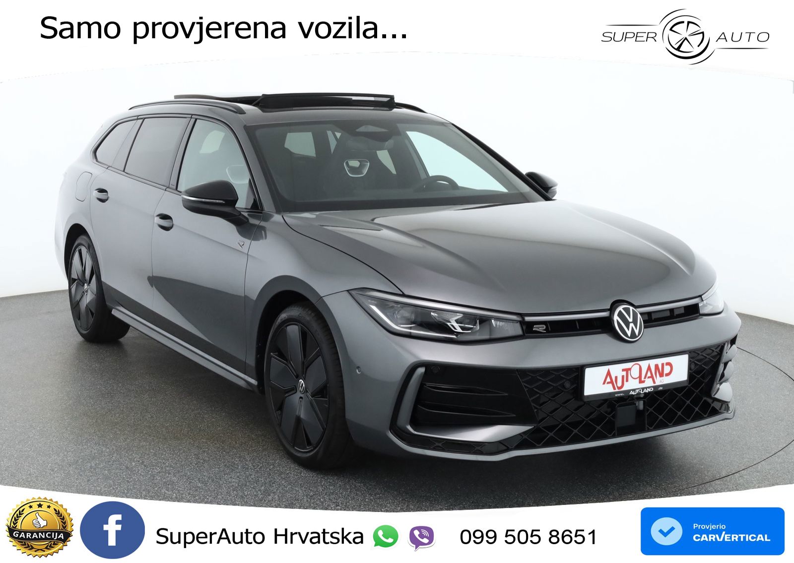 Volkswagen Passat Variant 2.0 TSI (204 KS) DSG R-Line LED+GR SJED+ACC