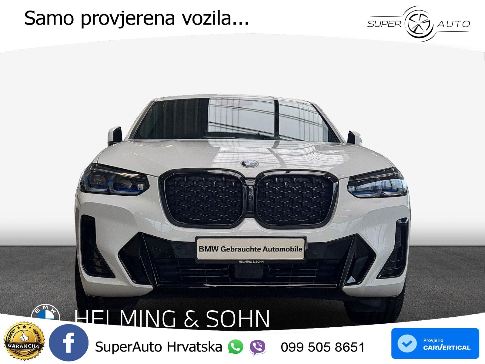 BMW X4 30d (286 KS) xDrive Steptronic M Sport LED+GR SJED+ACC