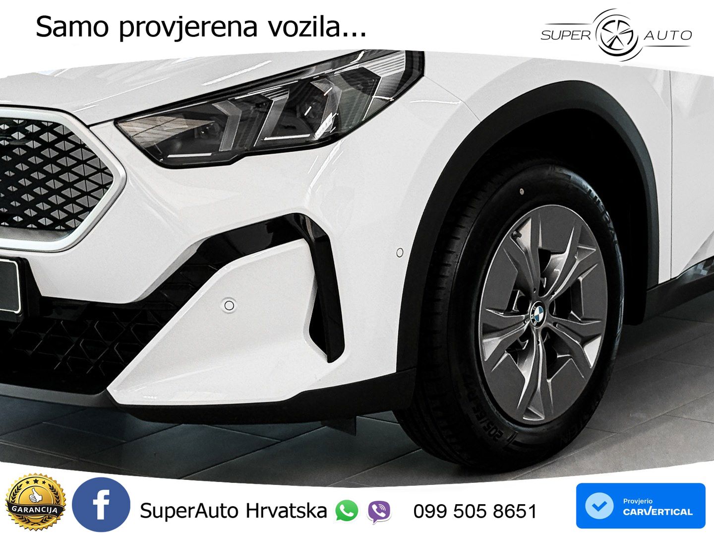 BMW iX2 66.5 kWh (204 KS) eDrive20