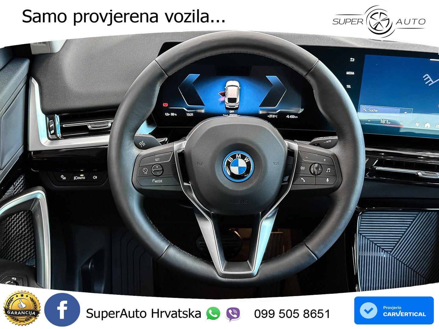 BMW iX2 66.5 kWh (204 KS) eDrive20