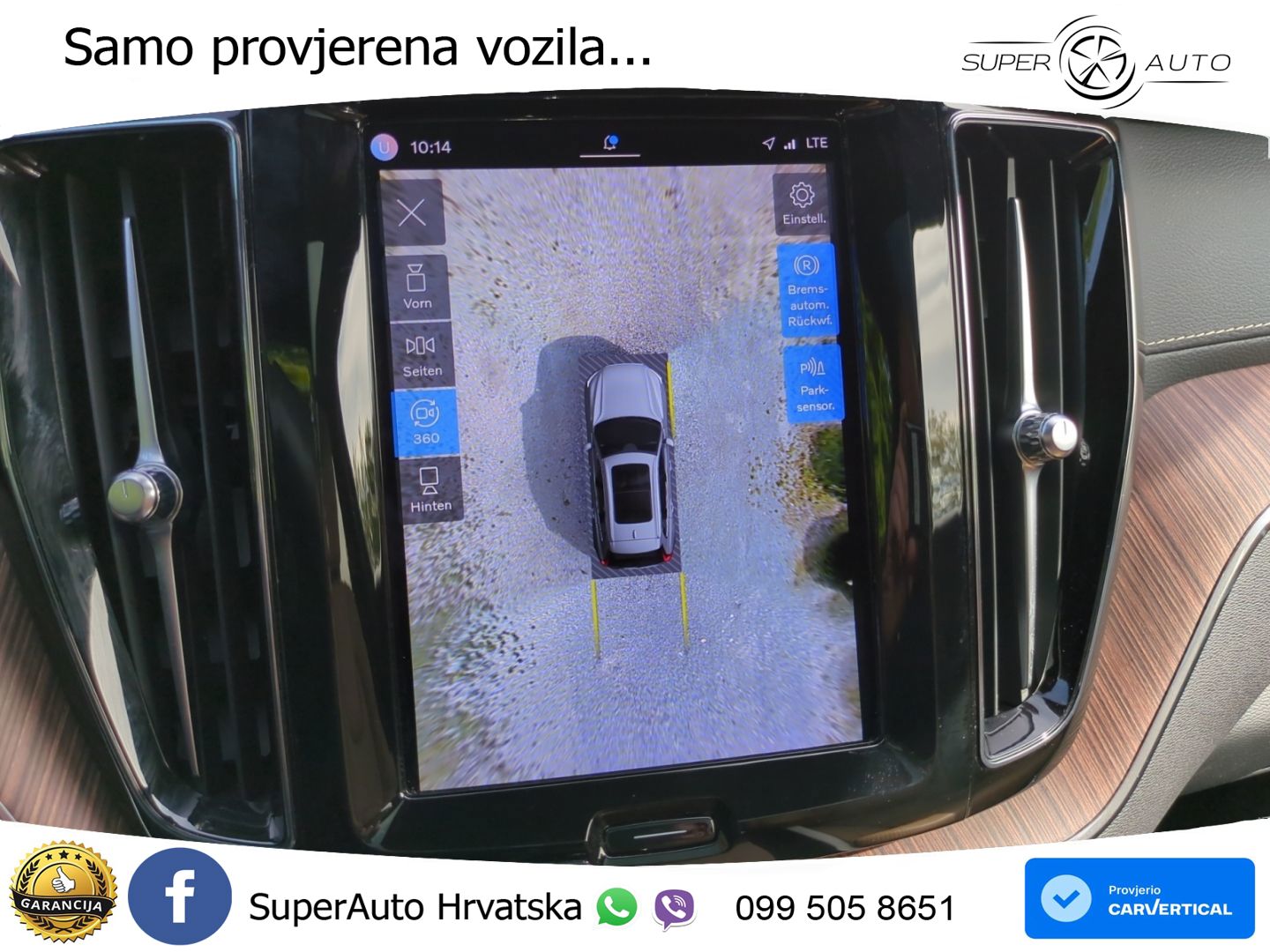 Volvo XC60 T8 AWD Geartronic ZRAČNI+ACC+GR SJED+KAM+PANO