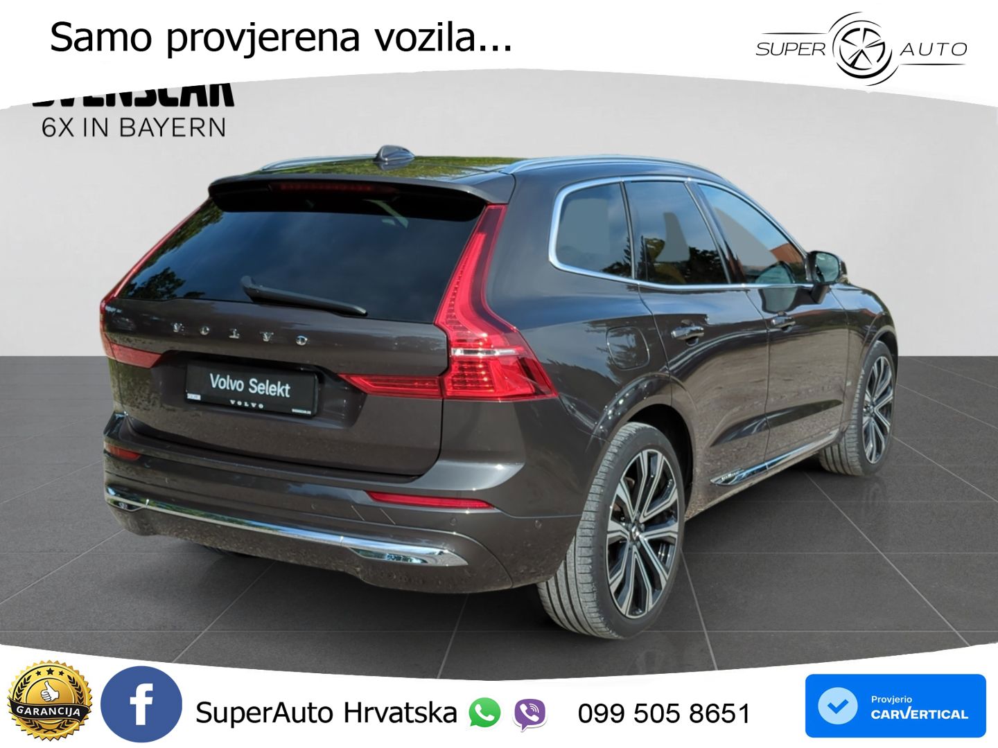 Volvo XC60 T8 AWD Geartronic ZRAČNI+ACC+GR SJED+KAM+PANO