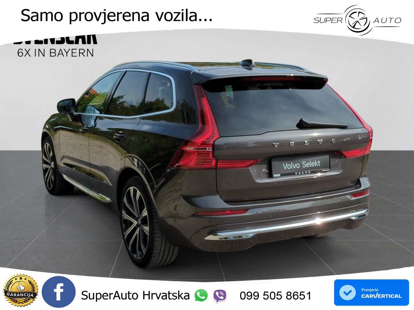 Volvo XC60 T8 AWD Geartronic ZRAČNI+ACC+GR SJED+KAM+PANO