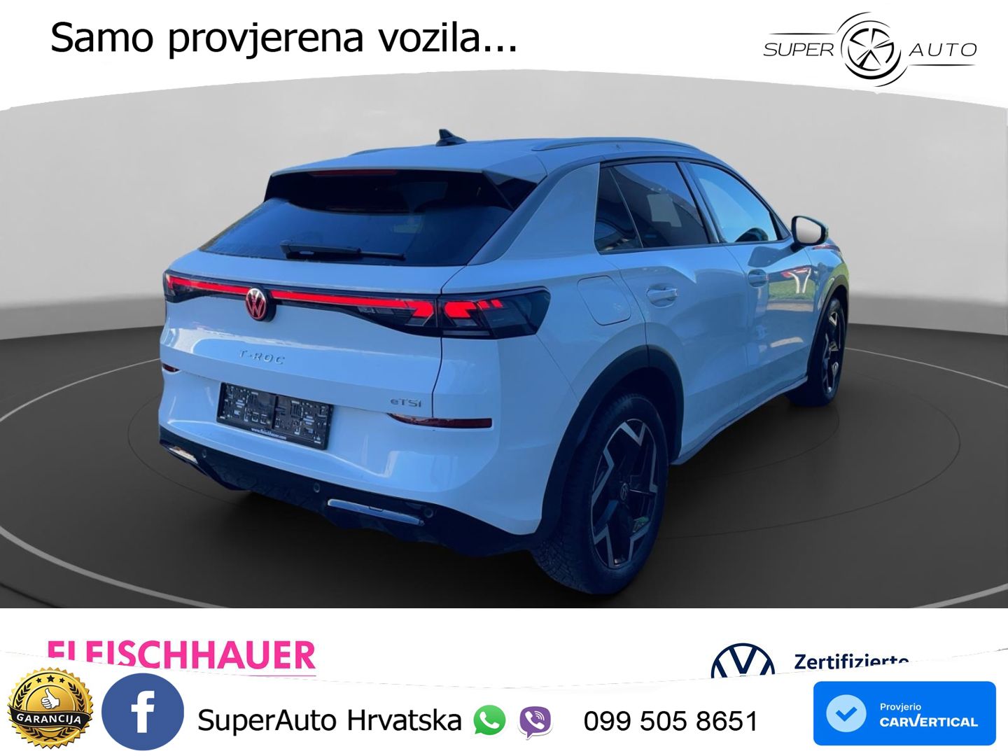 Volkswagen T-Roc 1.5 eTSI (150 KS)  DSG R-Line MATRIX+GR SJED+KAM