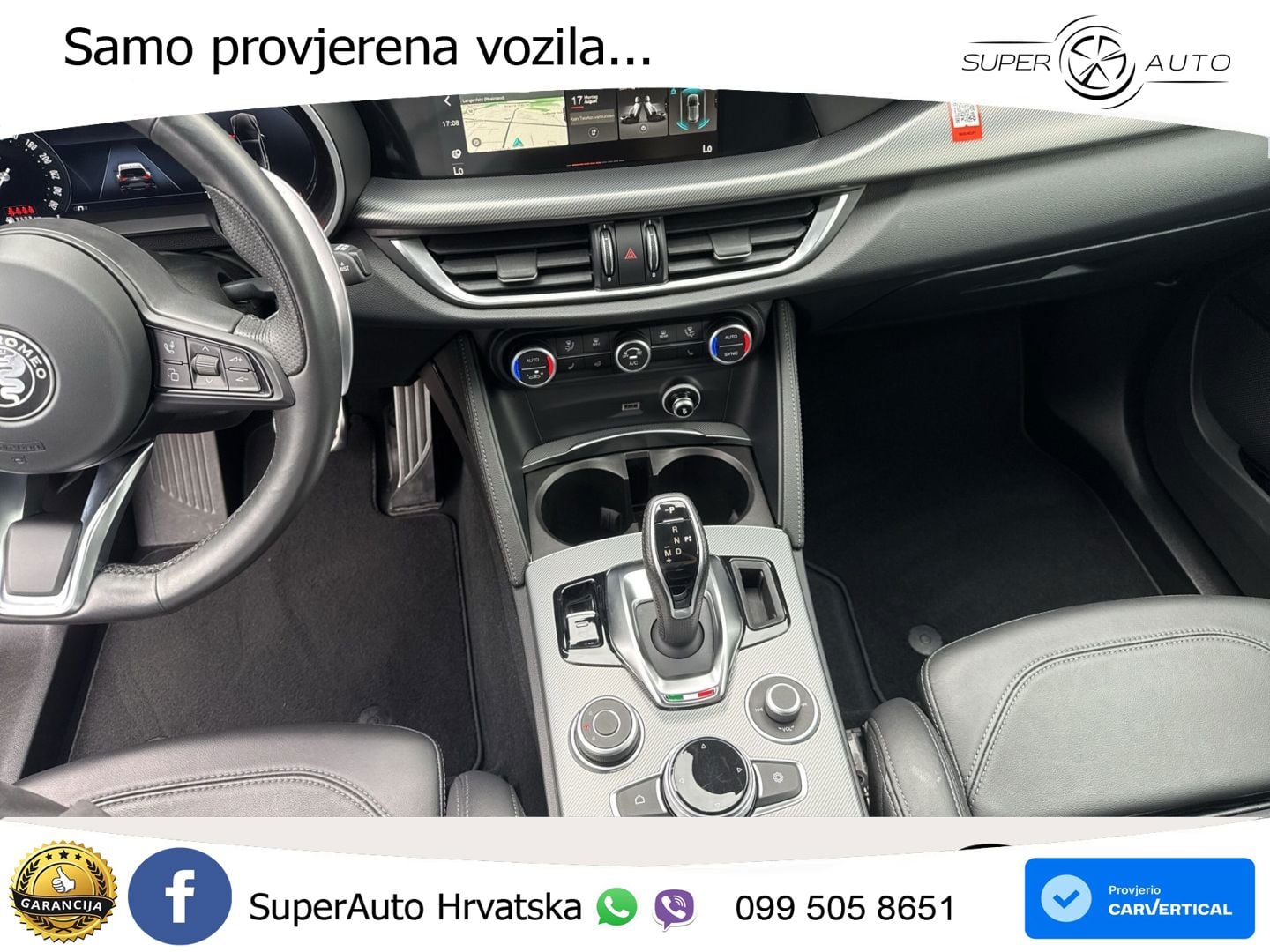 Alfa Romeo Stelvio 2.2 MultiJet II (210 KS) Q4 Automatic LED+GR SJED+ACC