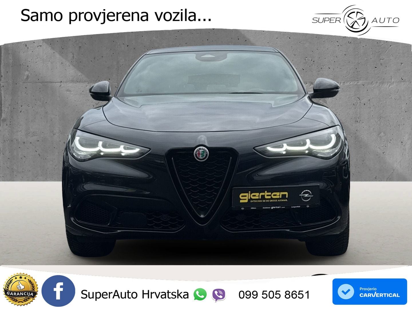 Alfa Romeo Stelvio 2.2 MultiJet II (210 KS) Q4 Automatic LED+GR SJED+ACC