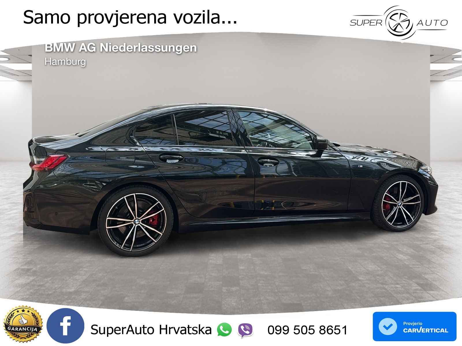 BMW 320d (190 KS) Steptronic M Sport LED+GR SJED+ACC