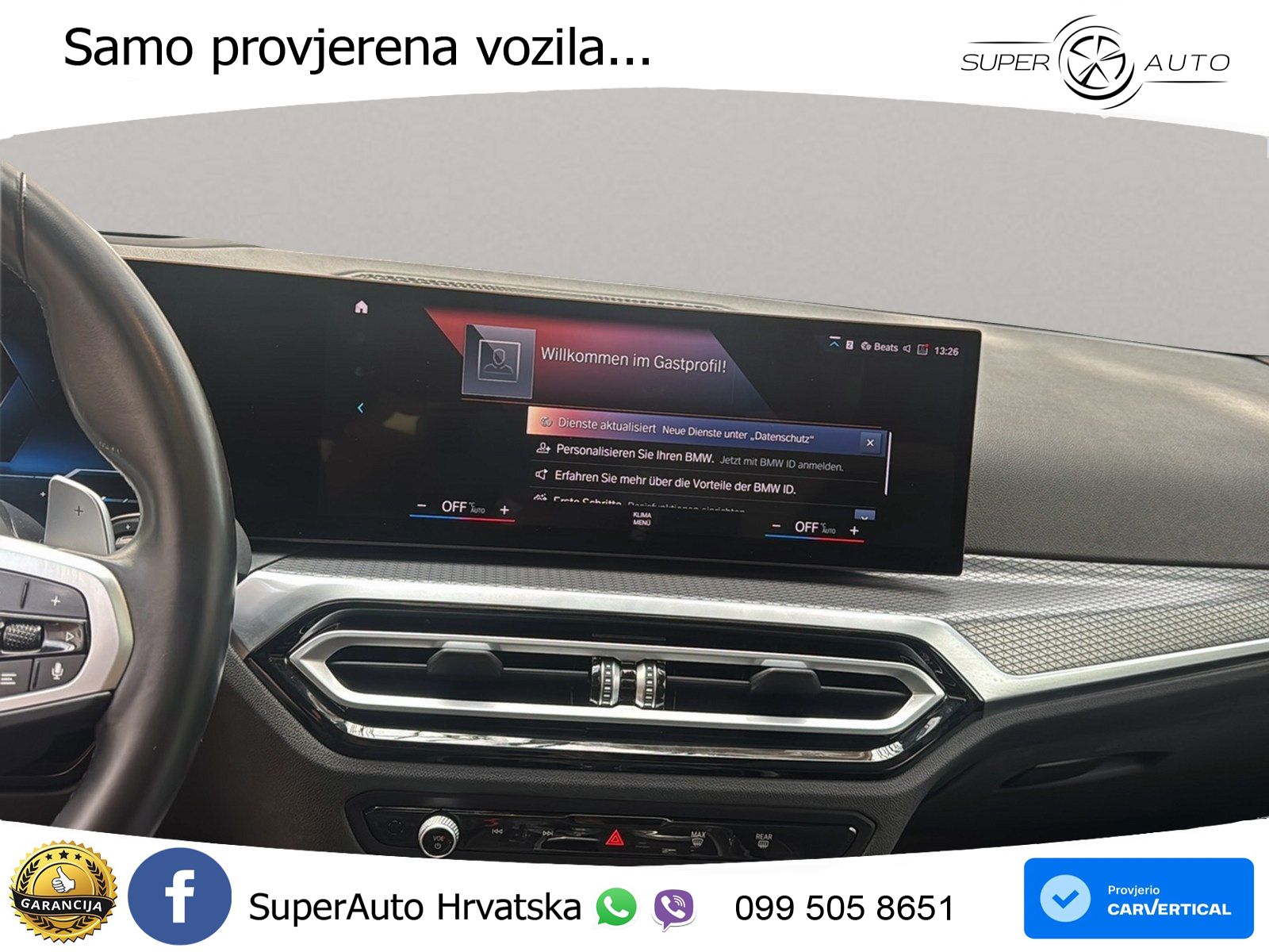 BMW 320d (190 KS) Steptronic M Sport LED+GR SJED+ACC