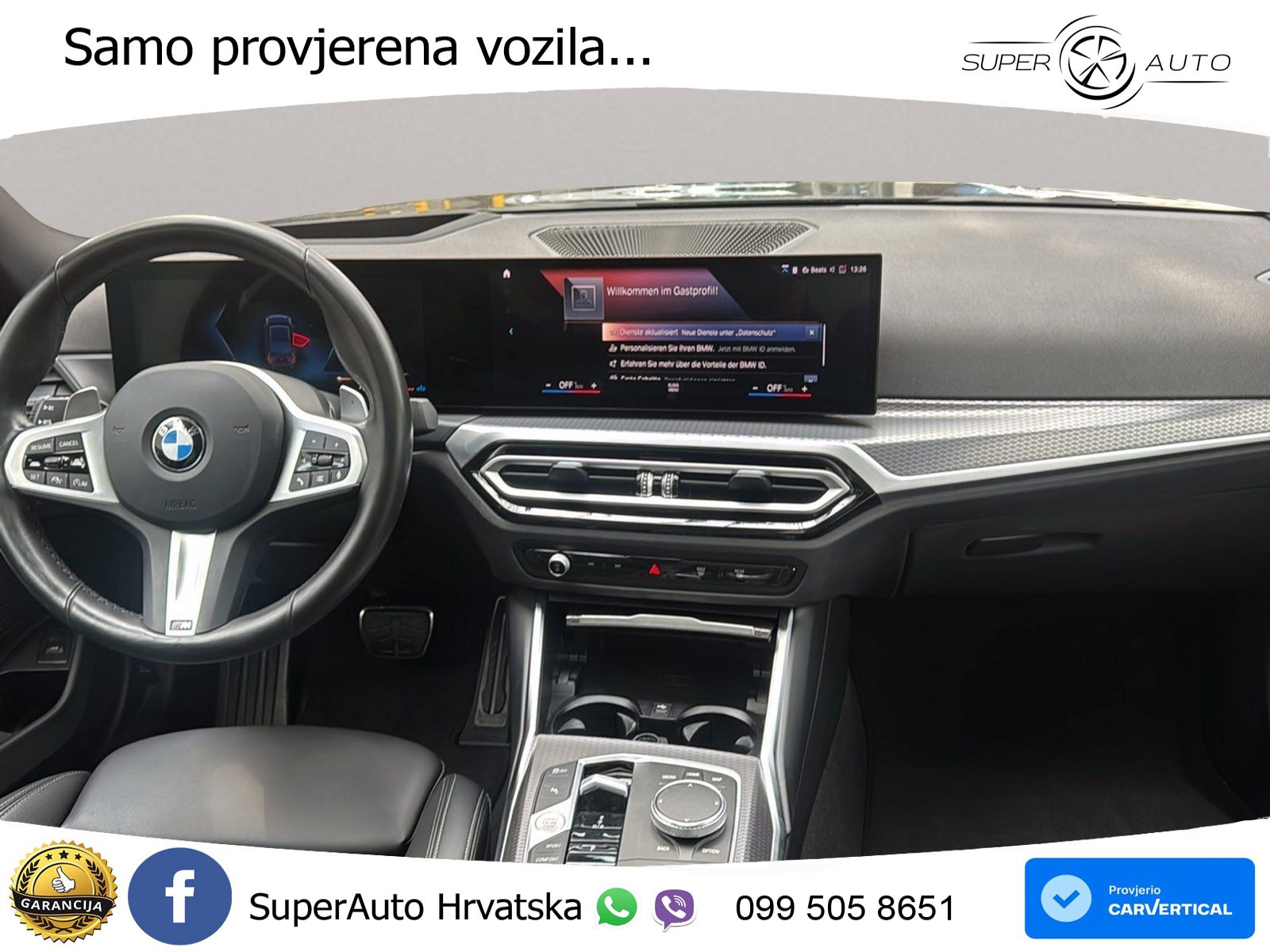 BMW 320d (190 KS) Steptronic M Sport LED+GR SJED+ACC