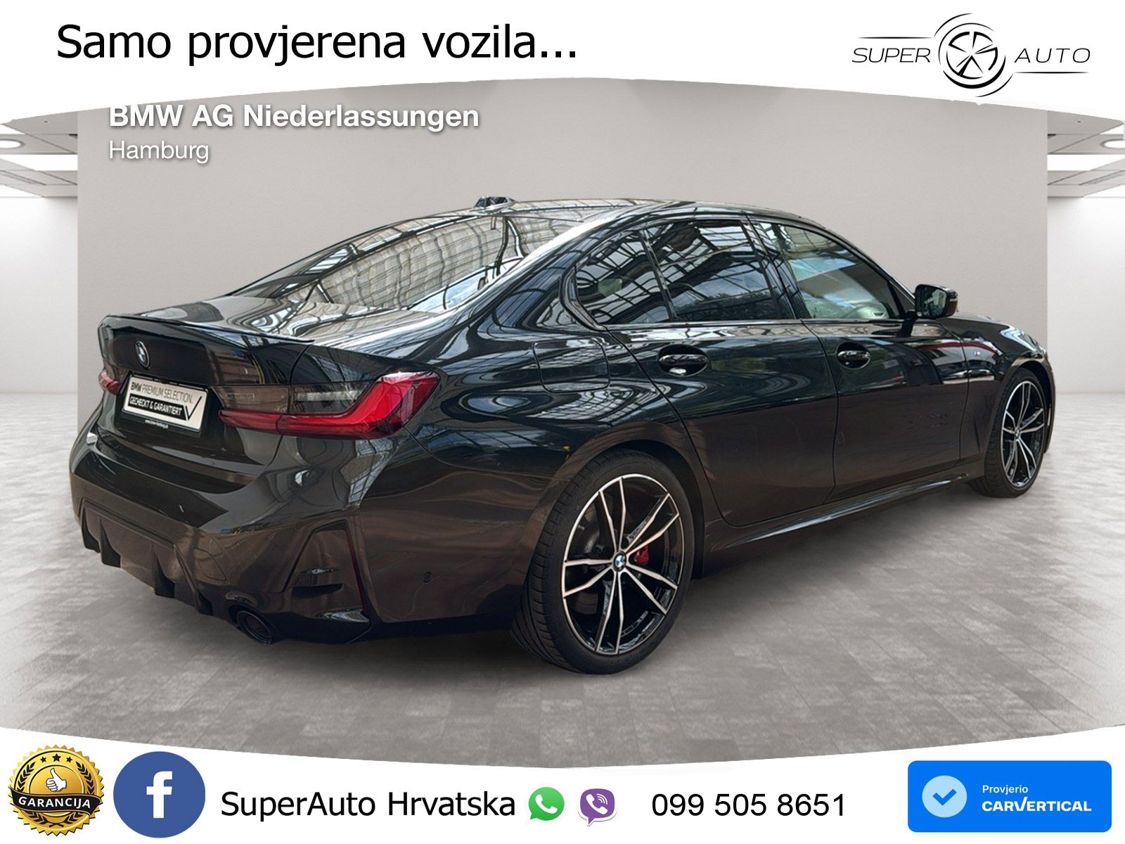 BMW 320d (190 KS) Steptronic M Sport LED+GR SJED+ACC