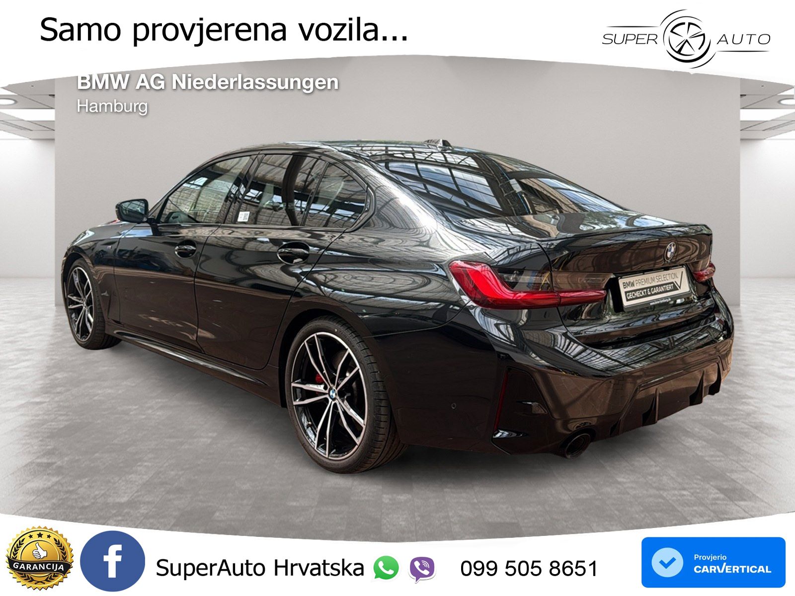 BMW 320d (190 KS) Steptronic M Sport LED+GR SJED+ACC